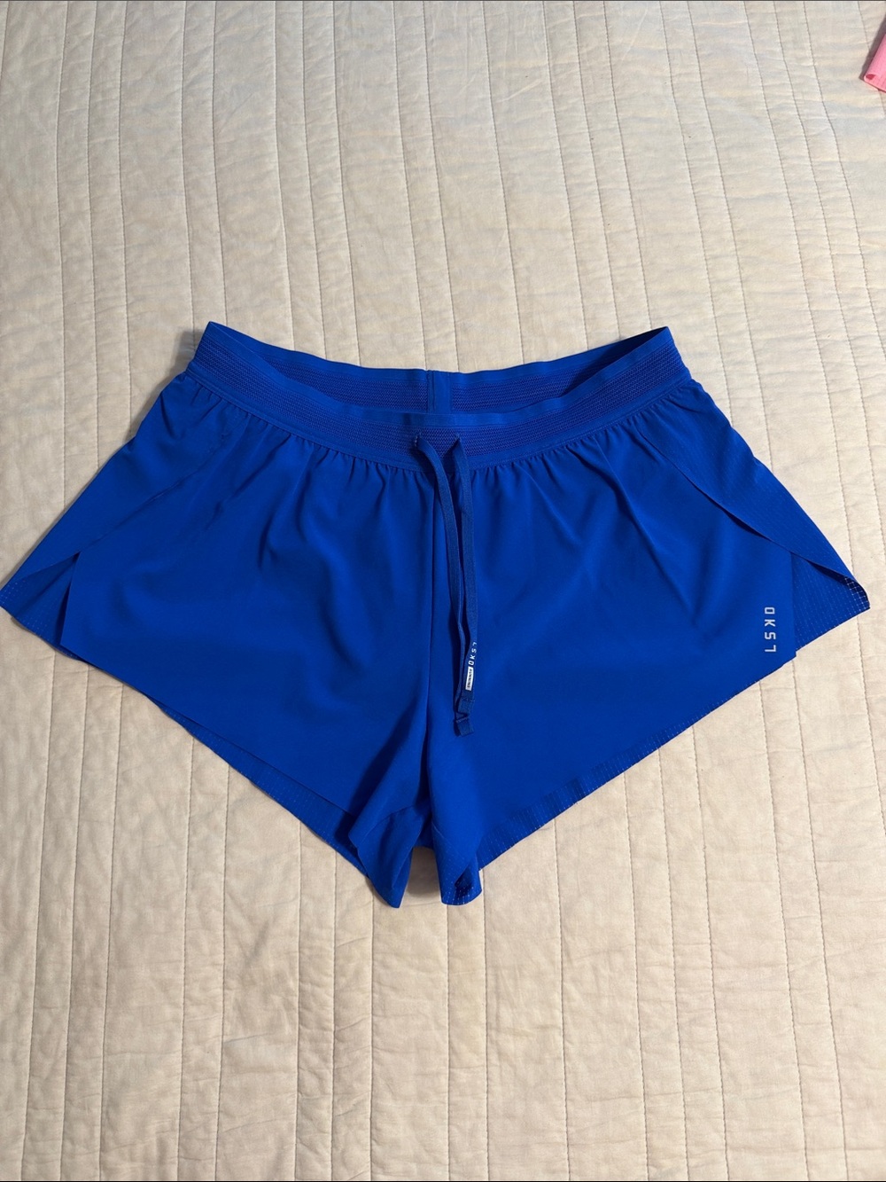 LSKD Midrise Accelerate Shorts Woman’s Large blue